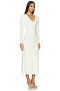 view 2 of 3 by Marianna Yaslin Midi Dress in Ivory