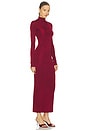 view 2 of 3 SYNDI 드레스 in Burgundy