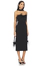 view 3 of 8 By Marianna Eirah Midi Dress in Black