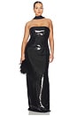 view 2 of 8 by Marianna Veleda Sequin Gown in Black