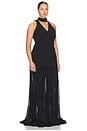 view 4 of 6 ROBE DE SOIRÉE SERIN in Black