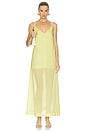 view 1 of 3 VESTIDO LENAI in Butter Yellow