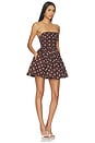 view 2 of 3 ROBE JODIE in Brown & Ivory Dot