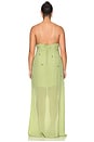 view 6 of 8 VESTIDO LARGO BRYNN in Pale Green