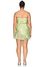 view 6 of 6 Caila Mini Dress in Green Riviera Abstract