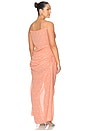 view 6 of 6 ROBE DE SOIRÉE RAMONA in Tangerine & Blue Dot
