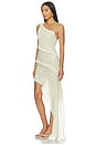view 3 of 5 VESTIDO LARGO LUCCIA in Pale Pistachio