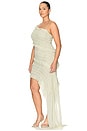 view 6 of 9 ROBE DE SOIRÉE LUCCIA in Pale Pistachio
