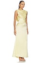 view 3 of 3 ROBE ESTELLE in Butter Yellow