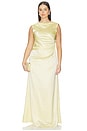 view 4 of 6 VESTIDO ESTELLE in Butter Yellow