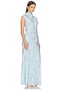 view 4 of 8 VESTIDO AVALON in Porcelain Blue