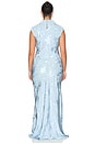 view 7 of 8 VESTIDO AVALON in Porcelain Blue
