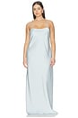 view 4 of 8 Evolet Gown in Ice Blue