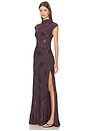 view 2 of 4 VESTIDO AVALON in Espresso Brown
