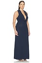 view 4 of 6 Mckayla Cowl Maxi Dress in Navy