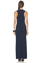view 5 of 6 Mckayla Cowl Maxi Dress in Navy