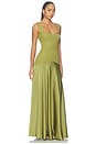 view 2 of 3 Sidney Gown in Matcha