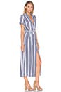 view 2 of 3 The Maxi Shirt Dress in Sailor Stripe