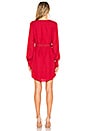 view 3 of 3 The Fiene Mini Dress in Lava Red