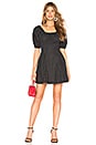 view 1 of 3 The Andrea Mini Dress in Black Mini Dot