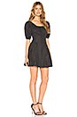 view 2 of 3 The Andrea Mini Dress in Black Mini Dot
