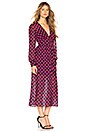 view 2 of 3 The Phylicia Midi Dress in Vibrant Dot