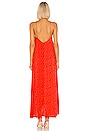 view 3 of 4 The Amine Maxi Dress in Cherry Tomato