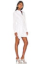 view 2 of 4 August Shirt Dress in White Stripe