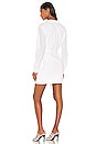 view 3 of 4 August Shirt Dress in White Stripe
