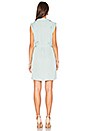 view 3 of 3 The Sleeveless Shirt Dress in Seafoam