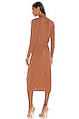 view 3 of 3 The Judy Midi Dress in Terracotta