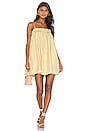 view 1 of 3 The Arcello Mini Dress in Pale Yellow