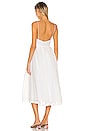 view 3 of 4 The Marie Midi Dress in White