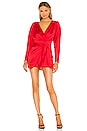 view 1 of 3 the Dore Mini Dress in Red