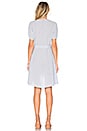 view 3 of 4 x REVOLVE The Hi-Low Wrap Dress in Blue Ladder Stripe