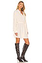 view 2 of 3 The Amalie Mini Dress in Beige