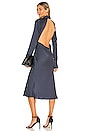 view 1 of 4 The Mia Midi Dress in Navy Blue