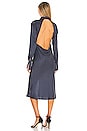view 4 of 4 The Mia Midi Dress in Navy Blue