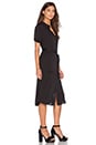 view 2 of 3 The Shirt Dress in Black