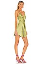 view 2 of 3 Terina Dress in Light Olive Green