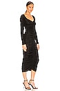 view 2 of 3 Nyla Midi Dress in Black