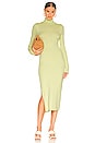 view 1 of 3 Torill Knit Dress in Lime