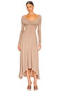 view 1 of 3 Cyd Midi Dress in Taupe