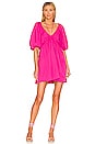 view 1 of 3 Ilana Mini Dress in Fuschia Pink