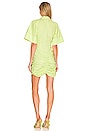 view 3 of 3 Melissa Mini Dress in Lime Green
