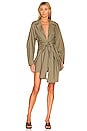 view 1 of 3 The Draya Mini Dress in Sage Green
