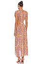 view 3 of 3 Racquel Midi Dress in Aria Multi Paisley