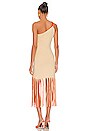 view 3 of 3 Zayn Midi Dress in Yellow & Orange