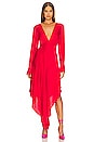 view 2 of 5 Leda Maxi Dress in Bright Red