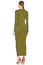 view 3 of 4 Deena Maxi Dress in Olive Green